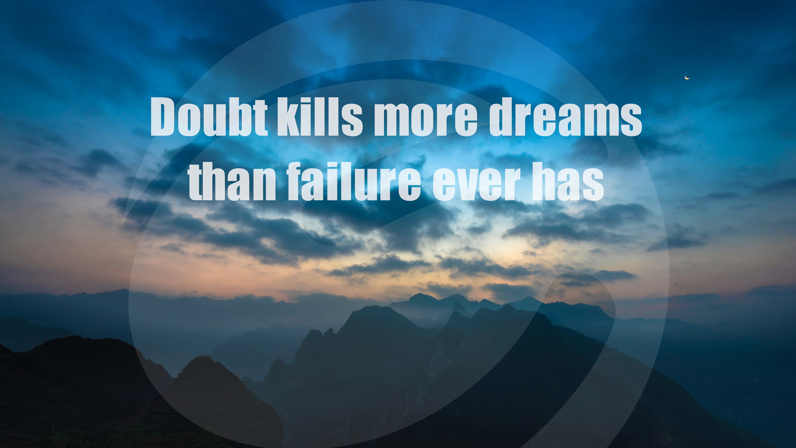 Doubt Kills Dreams Failure Quote268768386 - Doubt Kills Dreams Failure Quote - Quote, Kills, Failure, Dreams, Doubt, Compared